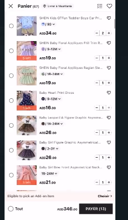 Shein New Order 13 Products